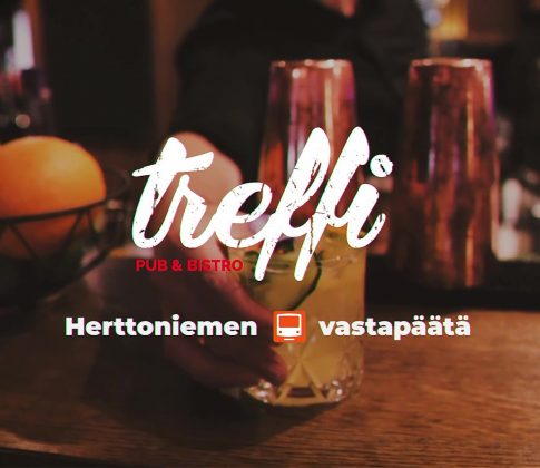 Treffi Pub ja Bistron asiakasmäärä nousuun kohdennetulla bussimainonnalla