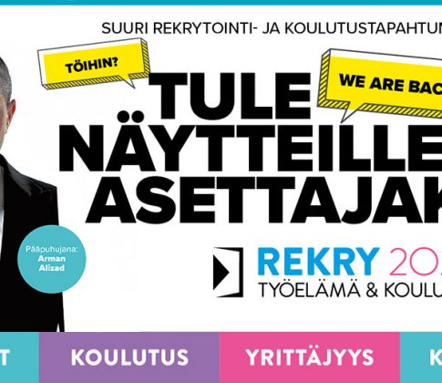 Tule näytteilleasettajaksi REKRY 2022 -tapahtumaan