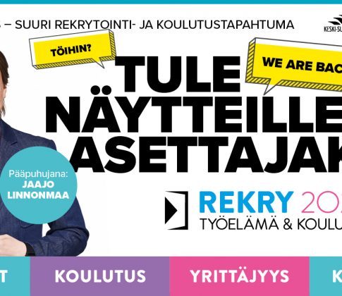 Varaa messuosastosi nyt REKRY 2022 -tapahtumaan!